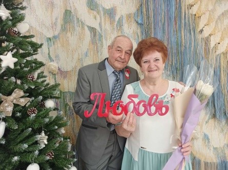 Чествование юбиляров супружеской жизни во Дворце Бракосочетания Тольятти